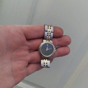 Ladies Two Tone Quartz Movado Swiss Made Watch Model #2160633 (Great Condition)